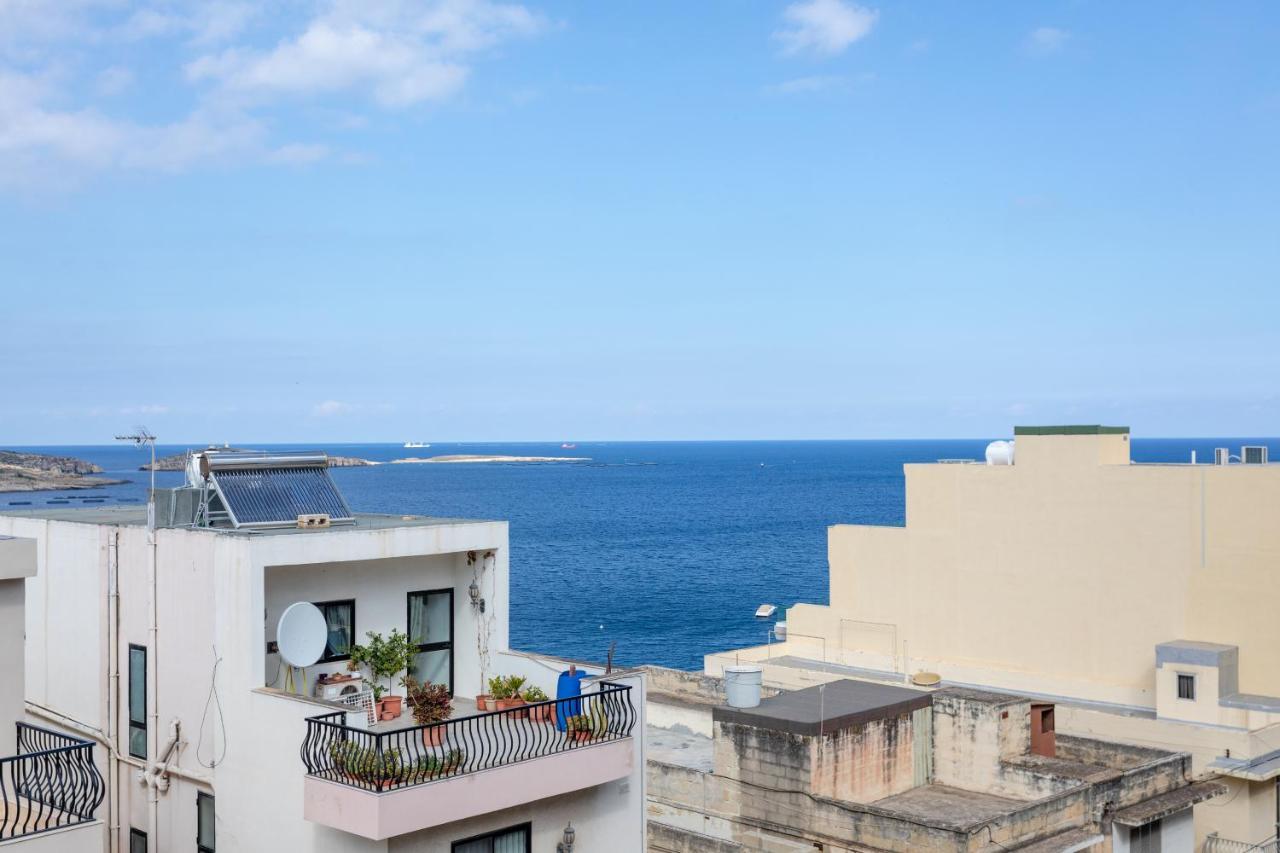 Sea View Apartment In St Paul'S Bay 圣保罗湾城 外观 照片